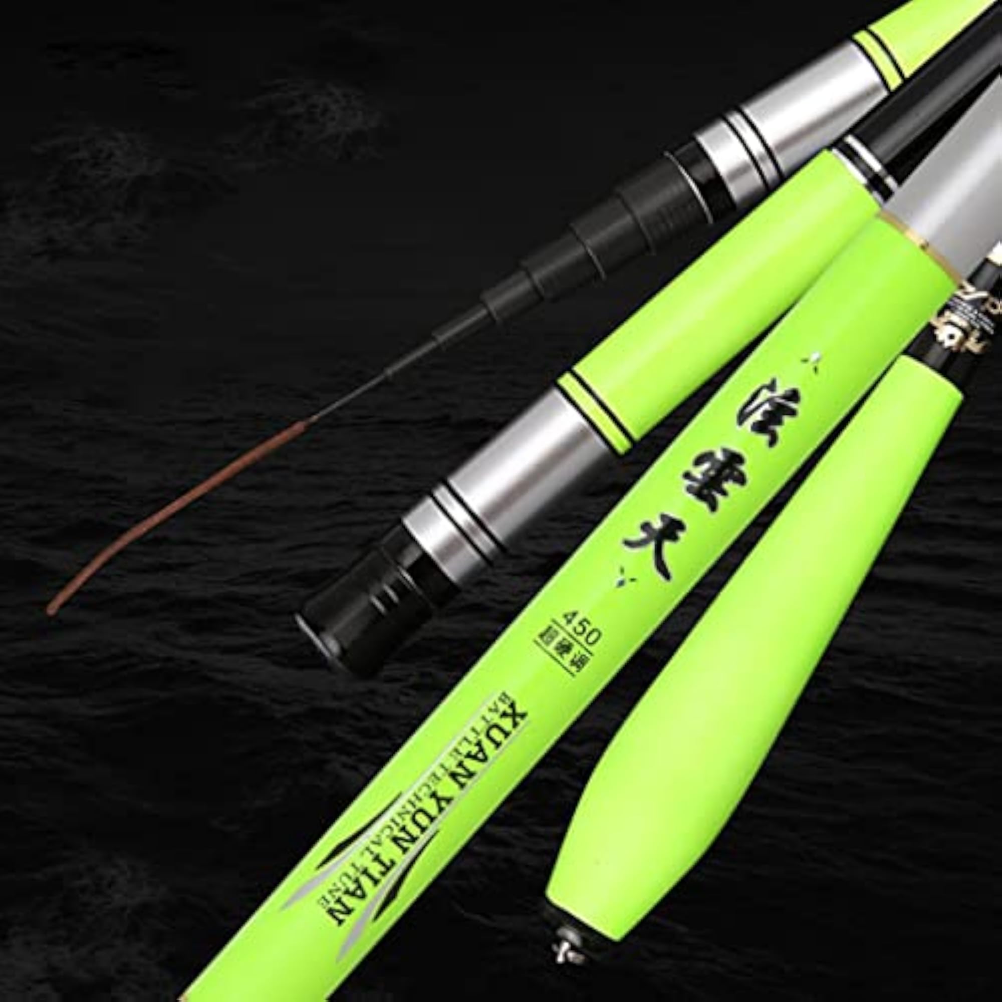 Meri SHOPP Short Telescopic Fishing Rod, Portable Starter Pole